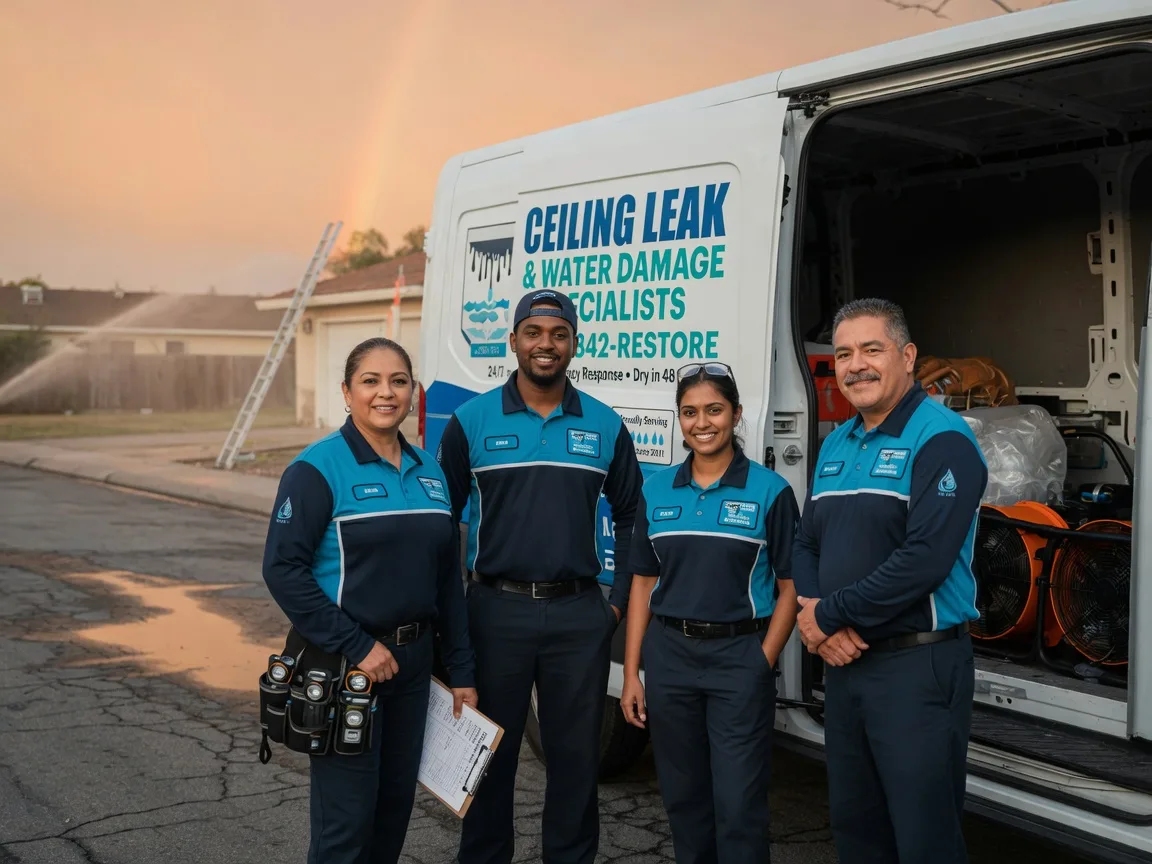 Ceiling Leak Cleanup company in San Joaquin, CA